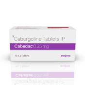pharma franchise range of Innovative Pharma Maharashtra	Cabedac 0.25 mg Tablets (10 x 2) (IOSIS) Front .jpg	
